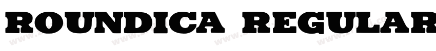 Roundica Regular字体转换